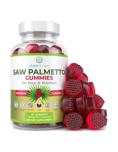 Gominolas de Palmetto Sostenible Purify Life 300mg - Suplemento DHT