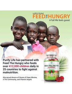 Gominolas de Palmetto Sostenible Purify Life 300mg - Suplemento DHT 2