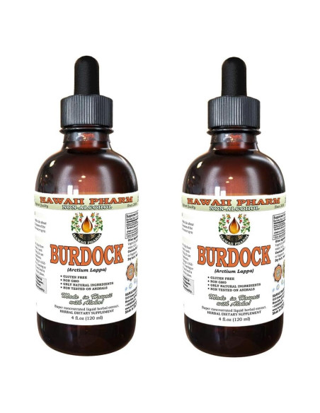 Extracto Líquido de Bardana Orgánica Hawaii Pharm 236 ml