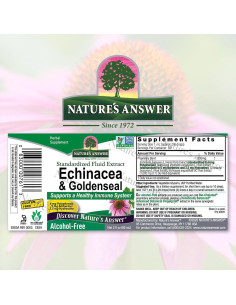 Extracto Echinacea y Goldenseal Respuesta de la Naturaleza 60ml 2
