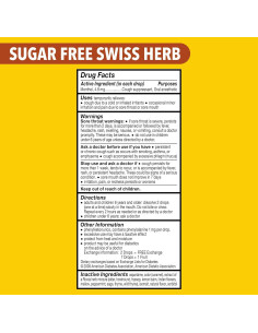 Caramelos para la Tos Sin Azúcar Ricola 19 Unidades Mentol Natural 2