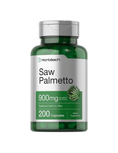Extracto de Saw Palmetto Horbaach 900mg 200 Cápsulas Sin OGM