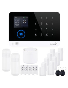 Sistema de Alarma Pwishef 4G WiFi Inalámbrico para Hogar