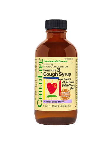 Jarabe para la Tos Infantil ChildLife 118 ml - Alivio Natural