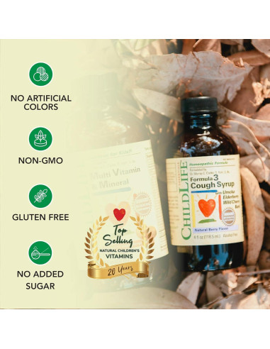 Jarabe para la Tos Infantil ChildLife 118 ml - Alivio Natural