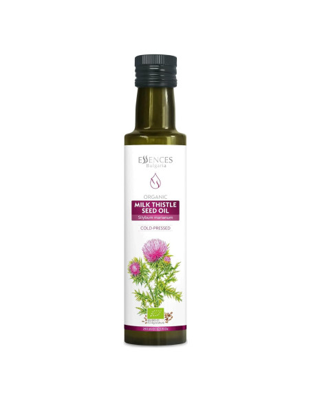 Aceite de Cardo Mariano Orgánico Essences Bulgaria 250ml - 100% Natural