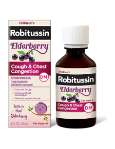 Robitussin Jarabe para la Tos Infantil 118 ml - Alivio Congestión