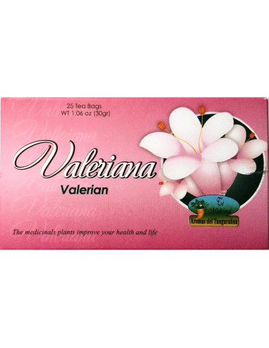 Té de Valeriana 100% Natural FabSaa - 50 Bolsas
