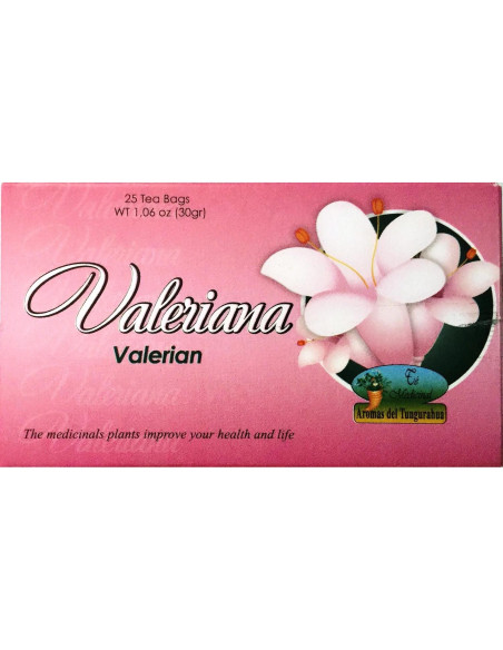 Té de Valeriana 100% Natural FabSaa - 50 Bolsas Té de Valeriana 100% Natural FabSaa - 50 Bolsas