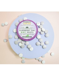 Pastillas para Garganta Eze Saúco Menta Vitamina C Zinc 40 Unidades 2