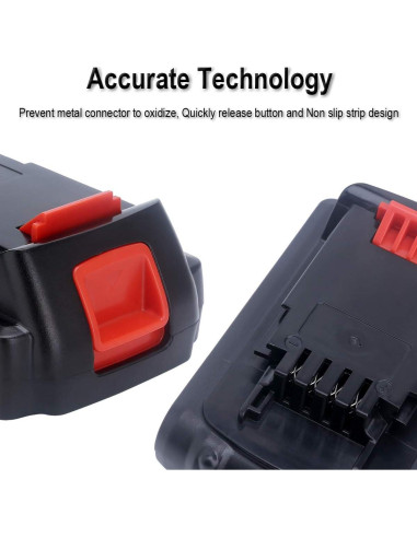 Batería de Litio Biswaye LBXR20 20V 4.0Ah Compatible Black & Decker
