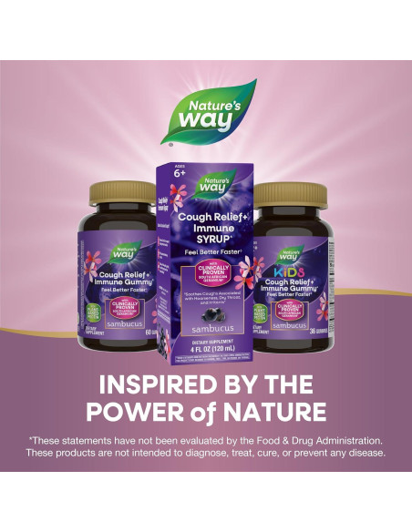 Jarabe para la Tos Sambucus Nature's Way 118 ml Inmunidad