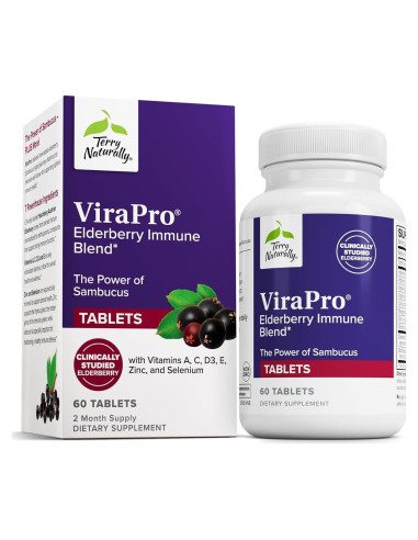 Suplemento Inmunológico Terry Naturally ViraPro 60 Tabletas