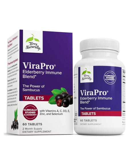 Suplemento Inmunológico Terry Naturally ViraPro 60 Tabletas