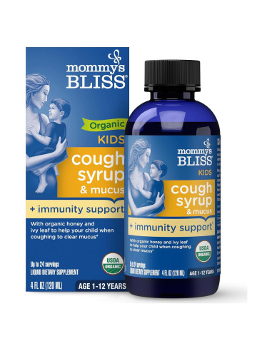 Jarabe orgánico para la tos Mommy's Bliss 118 ml niños
