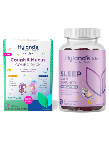 Jarabe para Tos y Moco Hyland's Niños 60 Gomitas Veganas