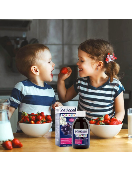Jarabe de Saúco Negro Sambucol para Niños 230 ml - Soporte Inmunológico