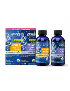 Jarabe para la tos orgánico Mommy's Bliss 2x118ml para niños