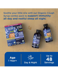 Jarabe para la tos orgánico Mommy's Bliss 2x118ml para niños 2