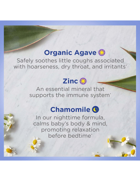 Jarabe para la tos diurna y nocturna Zarbee's 2x59.15ml