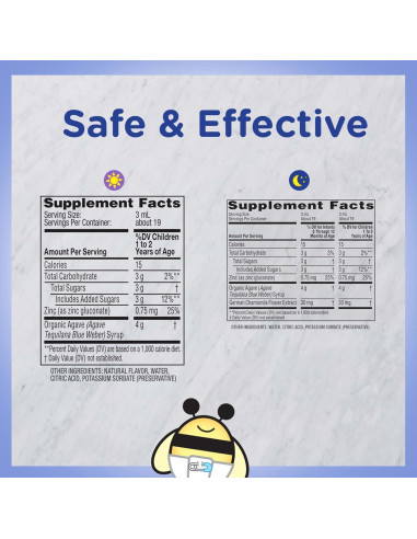 Jarabe para la tos diurna y nocturna Zarbee's 2x59.15ml