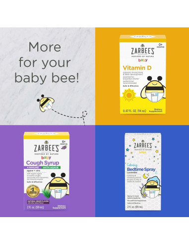 Jarabe para la tos diurna y nocturna Zarbee's 2x59.15ml