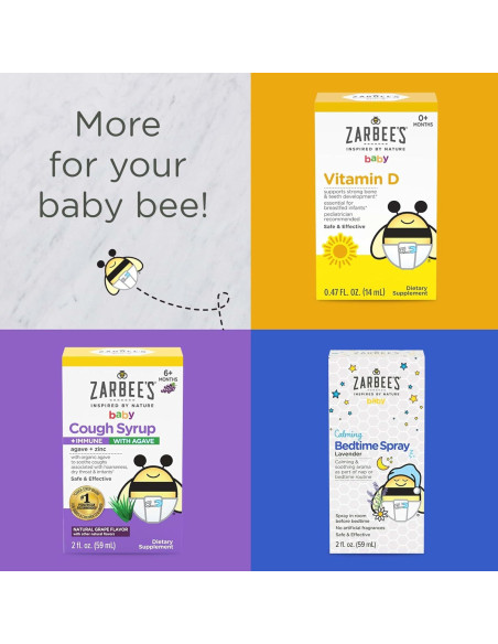 Jarabe para la tos diurna y nocturna Zarbee's 2x59.15ml