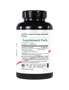 Suplemento Herbal Garra del Diablo HealthFare 2600mg 120 Cápsulas Veganas 2