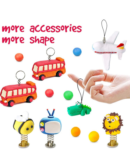 Kit de Arcilla Modeladora ESSENSON - 36 Colores Mágicos