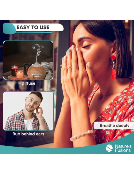 Aceite Esencial Nature's Fusions 15ml Alivio Vértigo y Náuseas