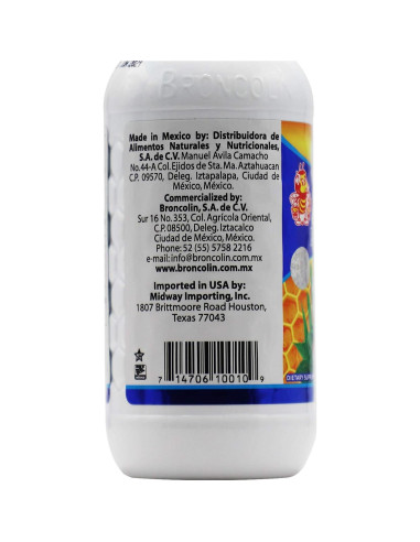 Jarabe de Miel Broncolin con Extractos Naturales 323 g