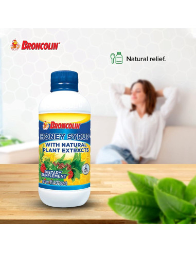 Jarabe de Miel Broncolin con Extractos Naturales 323 g