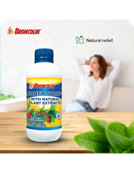 Jarabe de Miel Broncolin con Extractos Naturales 323 g