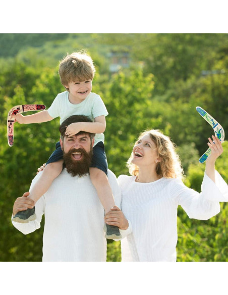 Boomerang de Madera ArtCreativity Set de 2 para Niños