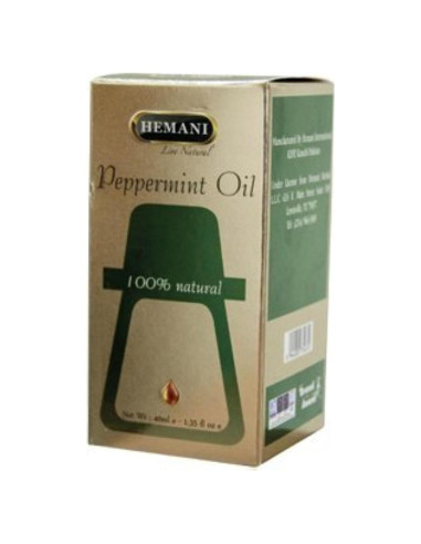 Aceite Esencial de Menta Hemani 40 ML - 100% Puro para Aromaterapia