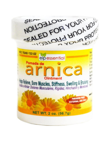 Arnica Montana 500mg 100 Cápsulas + Ungüento 60g Essential Products