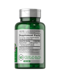 Cápsulas de Flor de Pasión Horbach 2200mg 90 Unidades Sin OGM 2