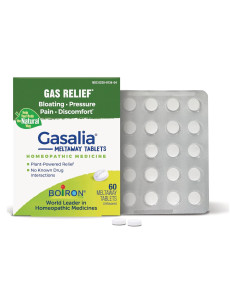 Tabletas Gasalia Boiron 60 Unidades Alivio Gas y Malestar