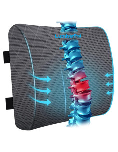Almohada Lumbar LumbarPal LP0001-0GE Espuma Viscoelástica