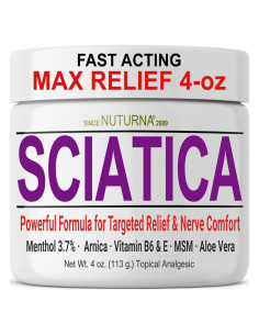Crema para Nervio Ciático Nuturna 113.4 g - Alivio Rápido