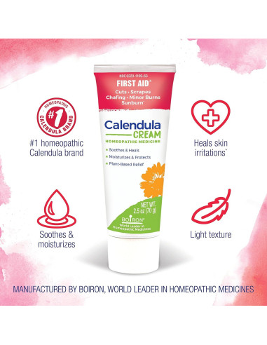 Crema de Caléndula Boiron 70.87 g - Primeros Auxilios Piel