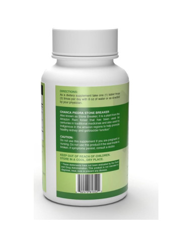 Chanca Piedra Logic Nutra 120 Tabletas 800 mg - Rompe Piedras Renales