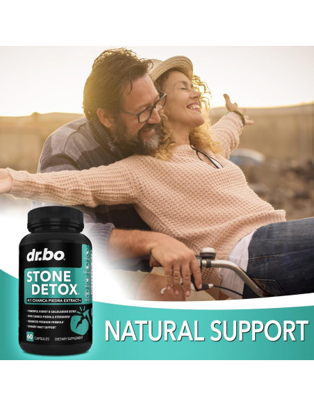 Cápsulas Detox de Chanca Piedra Dr. Bo - 60 Unidades