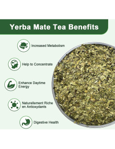 Bolsitas de Té de Yerba Mate Orgánica GORNVB 30 Unidades 2
