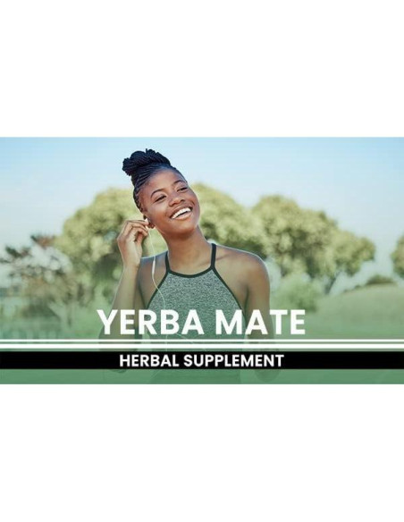 Cápsulas de Yerba Mate Ingredientes Originales Puros 365 Unidades