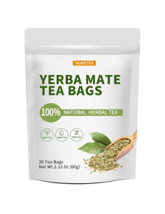 Té de Yerba Mate Naturals 30 Bolsitas Ecológicas 100% Argentina
