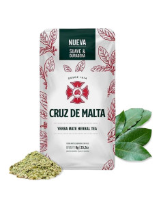 Yerba Mate Cruz de Malta 1 kg | Infusión Tradicional Argentina Sin Gluten
