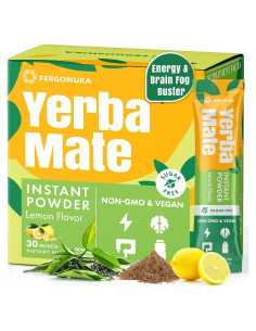 Té Instantáneo de Yerba Mate Fergomuka 4000mg 30 Paquetes