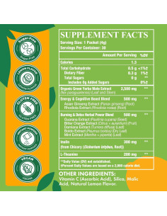 Té Instantáneo de Yerba Mate Fergomuka 4000mg 30 Paquetes 2