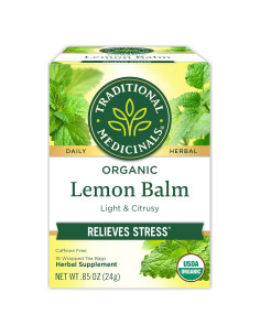 Té de Hierbas de Melisa Orgánica Traditional Medicinals - 16 Bolsitas